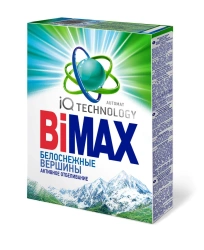 Universal synthetic powdered detergent "BiMAX Snow-White Peaks Automat"