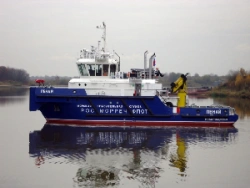 Fire tugboat TG-17 project