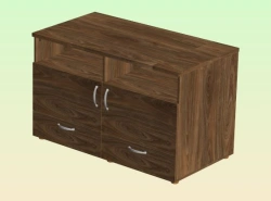 Wooden office cabinet PGBA.1004.09.00.000