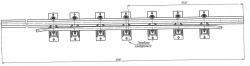 Cross rail with counter rail of project N02.001.6000.00-09