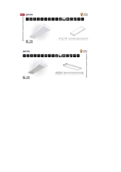 Fixed luminaire DIGORA