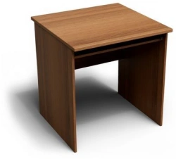 Computer desk. Perspective