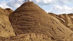 natural sand for construction works of 1st class (washed), coarse Sychevskoye deposit, Moscow region
