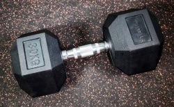 Hexagonal dumbbell 30 kg