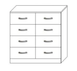Bollard with drawers for commercial establishments