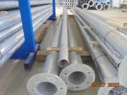 Welded steel lighting support of OKK type