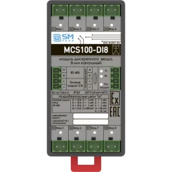 Discrete input module, 8-channel MCS100-DI8