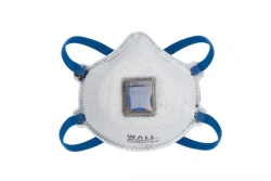 Filtering respirator WALL CUP 95HK+BE FFP2 R D with exhalation valve, with additional protection against inorganic gases and org