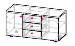 Service cabinet TSP12