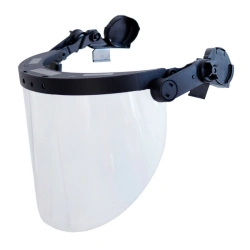 Face shield with helmet attachment, KBT VISION TITAN RX, item no. 04140