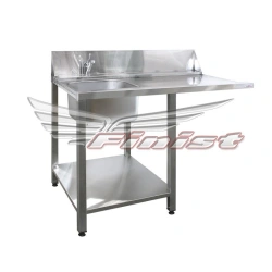 Table for dome type dishwashers installation