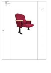 Armchair, brand "Elba", size:530*660*1000 mm (W*H*H), seat cushion thickness 90 mm