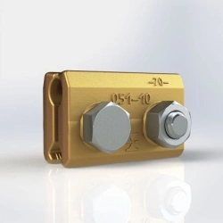 Clamp of middle anchorage of contact wire KS-051-10