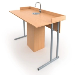 Pupil laboratory chemical table