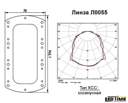 Ledtime LED lens L0055