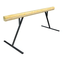 Gymnastic high beam on metal supports, article OS-13849