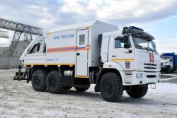 Emergency rescue vehicle with CMU (version with CMU: ANT 27-1, ANT 15-5TL, ANT 20-5TL, ANT 24T-2, ANT 10LM, ANT 10MM produced by