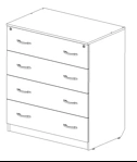 Storage cabinet for discs