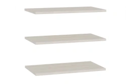 Fiji LD.659410.000 Set of shelves for single-leaf cupboard (3 pcs) (Oak Kraft white )