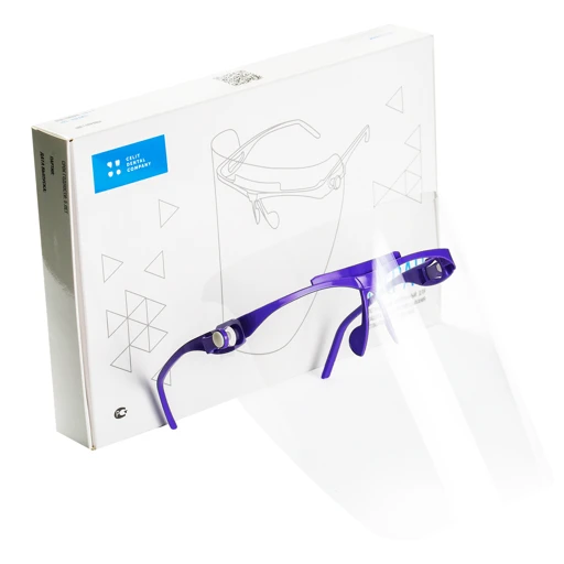 Transparent Polymer Face Shield for Dental Protection - E3-CELIT