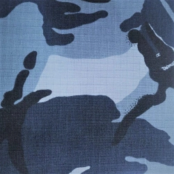 Cotton-polyester fabric of camouflage colour art. 0209 UIS