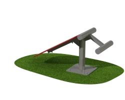 Stationary outdoor fitness equipment SV-034 Press bench