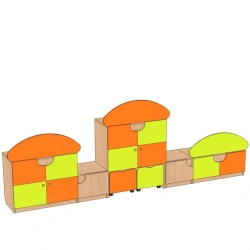 Toy wall "Fungus" children's SI-GR