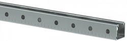 CLP1S-41-41-41-27-25 STRUT profile perforated 41x41x2700-2,5 IEK