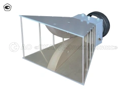 P6-123 broadband measuring horn antenna 900 MHz - 12.4 GHz
