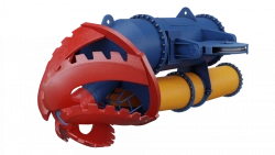 Milling module of the ground intake device