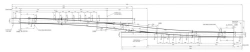 Single ramp of P65 type 1/11 on reinforced concrete bars for high-speed traffic of the project 2728.00.000-07
