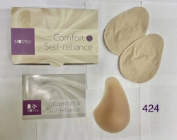 Breast (breast) exoprosthesis based on silicone gel, model 424