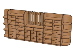 Set of furniture ''Science Corner'' / NM52