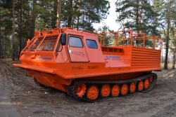 Multipurpose snowmobiler KTM-11E
