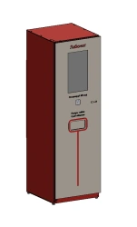 APPARATUS FOR RECEIVING AND DISPENSING SETS WITH CONTAINERS FOR STORAGE OF SAMPLES OF SUBSTANCES AND MATERIALS LB01-21
