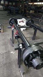 Tractor trailer axle ACM brake axle with ABS