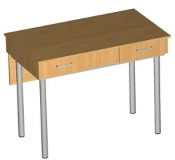 Demonstration table (metal frame)