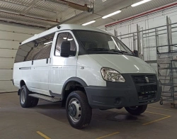 Radio technical laboratory of 1877S3 modification on the basis of GAZ 27057 vehicle, mobile technical complex of radio control w