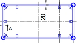 Metal frame