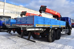 Special cargo truck with CMU produced by INMAN JSC on URAL 7470-01 chassis. Mark GIRD. Type 5849AS. Modification 5849