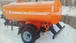 Tractor slurry tanker semitrailer LKT-3,5P (using axles of LKT-P1800.00 model)
