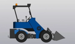 Tractor "Barnaulets" 500