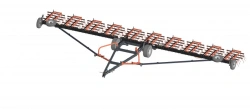 Heavy spring harrow BTP-26