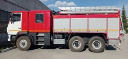 Fire tanker AC 4,0-70 (6302) on chassis MAZ 6302C5, 630226, 63022J