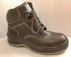 Men's special leather boots for protection against thermal risks of electric arc, model EZ-4Mn