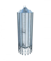 Metal silo with cone bottom SK246-2-6,4/6