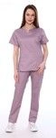 Women's labour suit "Yana-1" (blouse and trousers) for protection against general industrial pollution and mechanical actions (a