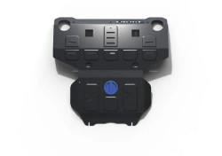 Metal protection for Toyota Hilux (Revo) (radiator + crankcase) (2.7) (2015-) / Fortuner (2015-) + fixing kit