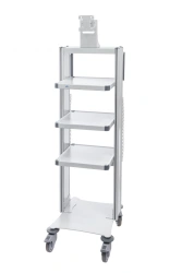 Mobile rack with accessories with two columns SP2-05-"PHOTEK".
