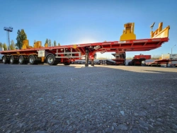 Semi-trailer MANAC 5V0T4H with tyres KAMA NF 202 285/70R19,5 145/143M or KAMA NR 201 285/70R19,5 145/143M, with wheel rims 167.